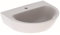 Geberit Renova Waschtisch, 1 Hahnloch, ohne Überlauf, Breite: 55cm, 500.578.01.1, Farbe: Weiß