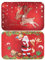 BHGT 2 Stück Fussmatte Weihnachtsmotiv Weihnachten rutschfeste Türmatte Fußmatte Weihnachtsdeko Fussmatte Decor Badematte Badvorleger Fußabtreter Fussmatte Schmutzfangmatte