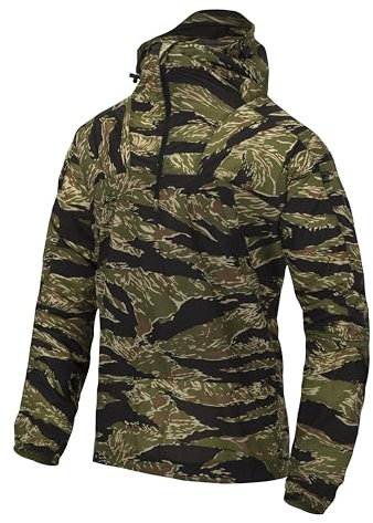 Helikon-Tex Jacke Herren Ultraleichte Windshell - Wasserabweisend Übergangsjacke für Outdoor & Alltag - Atmungsaktiver Regenjacke mit Kapuze & Taschen