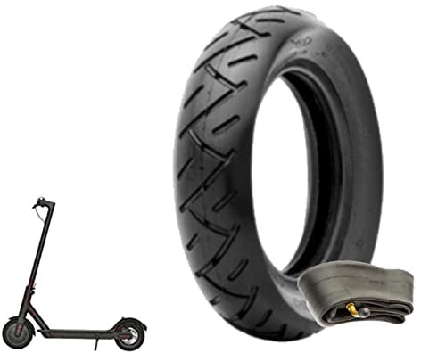1 Reifen 10 x 2,50 cm + Schlauch Rad Roller Elektroroller Ersatzteil Hoverboard 10 Zoll
