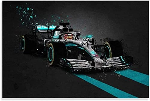 500 Teile Puzzle Lewis Hamilton Formel-1-Plakat Holz Puzzle Erwachsene Stress Freisetzung Spiel 500 Piece 20.4x15inch(52x38cm) Kein Rahmen
