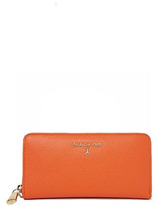 Patrizia Pepe Geldbörse Zip Around Orange Geldbörse Damen 19 x 10 x 2 cm