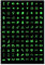 Autoadesivo Luminoso Automobile Adesivi Per Pulsanti Multifunzione Luce Auto Interruttore Relè Decorazione Adesivi Pannello Circuito Etichetta Interruttore A Dondolo