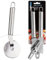 Chef Aid Pizza Cutter Wheel Stainless Steel with Finger Guard – Sharp, Non Slip Cutting Wheel, Dishwasher Safe with Hanging Loop + Chef Aid Can Opener