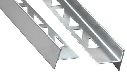 Gefälleprofil Dusch-, Keil-Profil 11 mm, Gebürstet, V2A Edelstahl (Rechts, 150 cm)