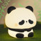 Panda Nachtlicht, bezauberndes Silikon licht mit dimmbar, wiederaufladbarer LED Lampe mit Auto-off, Dekoration für Kleinkinder Kinderzimmer Schlafzimmer Geburtstag Geschenke für Frauen Mädchen Jungen