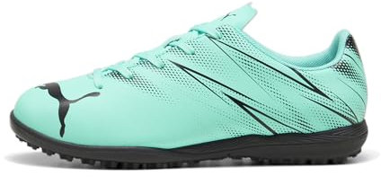 PUMA - - Attacanto TT-Schuhe für Junioren, Kolorit Electric Peppermint/Black, GröÃŸe: 28 EU