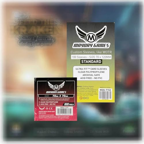 MayDay Standard Sleeves Hüllen 7124 + 7152 Vorteilspack für Feed The Kraken