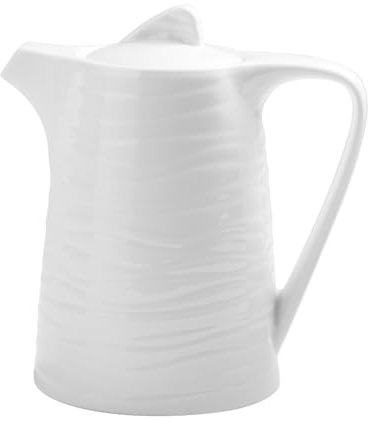 Holst Porzellan MD 390 Porzellan Tischkanne 0,95 l Melody Weiß 11,3 x 11,3 x 17,5 cm 1 Stück