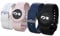 4 Pack Princess Cruise Medallion Holders for Kids and Adults, Silicone Wristbands for Carnival Ocean Medallion - 2 Sizes (S/M and M/L) in One Pack, Black and Dark Blue (M/L), Pink and White (S/M)