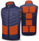 Warming Heated Vest USB, Electric Heated Body Warmer, Heated Jackets for Men/Women, Washable Heated Gilet Heated Clothing with 3 Levels Heat Settings, Heat Vest for Motorcycle Fishing Skiing (XL)