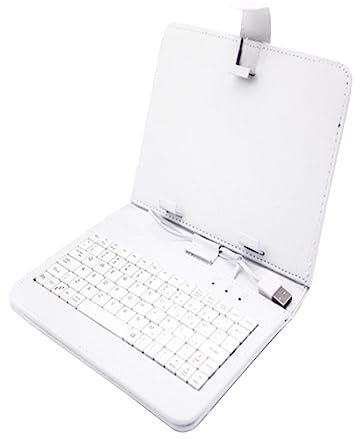 jojofuny Pro Keyboard Case Stand Leather Cover Keyboard for Tablet Pc Scratch Protection