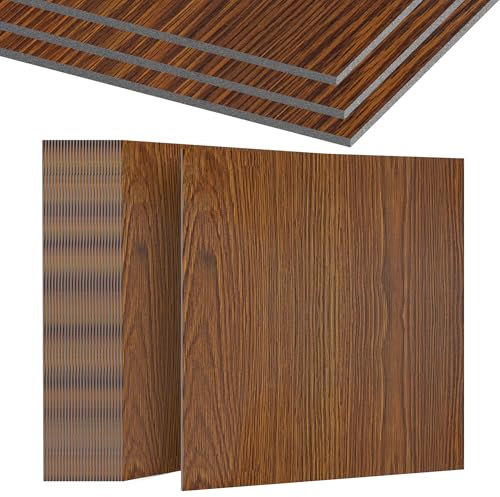 HENGMEI PVC Bodenbelag Selbstklebend Vinylboden Bodenfliesen Betonoptik Klebefliesen Boden 30cm×30cm Fliesenaufkleber Rutschfeste Venylbodenbelag für Schlafzimmer, Küche, 27 Stück, 2.51m², Model F