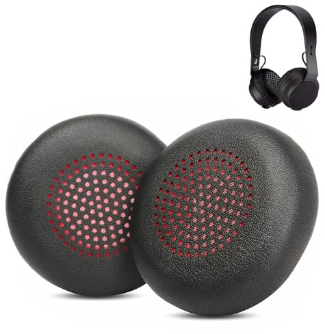 ACCOUTA Ohrpolster kompatibel mit House of Marley EM-JH101-BK Rebel Wireless Bluetooth Kopfhörern, Ersatz-Ohrpolster mit weicherem Proteinleder und Memory-Schaum