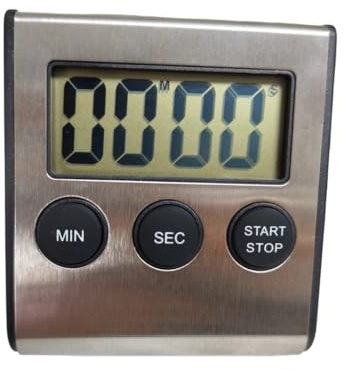 Digital Kitchen Timer Alarm Clock for Kitchen Appliance 100 MINUTE Timer for Cooking, Study, Sports, Meeting, Parking (battery not included)