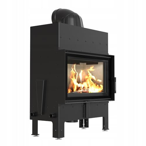 KRATKI Kamin aus Stahl 10 kw FLOKI M fi 200 Kamineinsatz BImSchV Stufe 2 Ecodesign für Holz