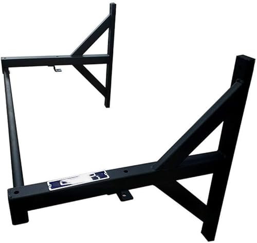 CAFIEDR Squat Rack Sport & Fitness Zusammenklappbarer Indoor-Wand-Langhantelständer für Herren, multifunktionaler Heimfitnessständer, platzsparend, solide und langlebige Gewichtsständer