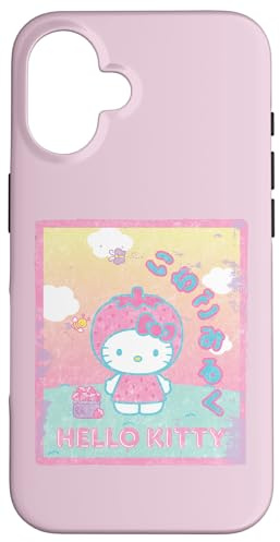 Hello Kitty Latte Fragola Custodia per iPhone 16