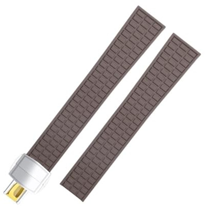 Für Riemen 5067a-001 Gürtel 19 mm weiche Fluororubber Gummi-Uhrenband