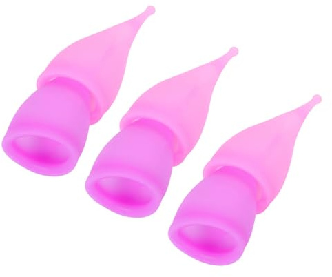 Abaodam 6 Stück Silikon Menstruationstassen 30ml Volumen Auslaufsicher Weiche Feminine Periode für Frauen Beim Schlafen und Wandern