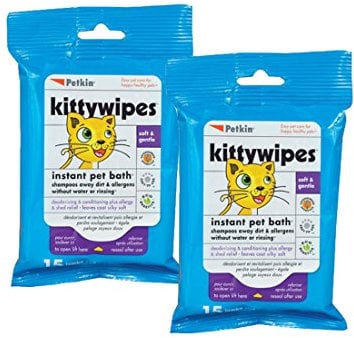 Petkin Doggy Wipes Jumbo 15pk 8 x 10 Heavy Duty Wipes