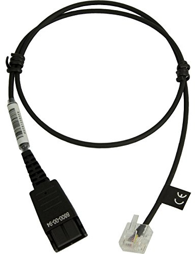 Jabra 8800-00-94 Anschlussskabel QD/Spezialstecker RJ45 Schwarz