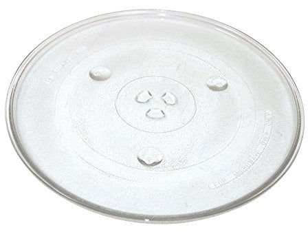 Qualtex Plato giratorio de cristal para microondas