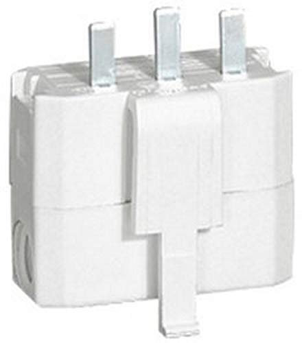 Legrand 060134 DCL Fiche, 2P+T, 6A, 250V, Blanc