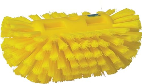 Vikan 70396 Brush,Tank,Medium,5.5,PP/PBT,Yellow