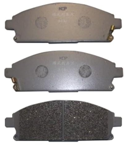JAPANPARTS PA-154AF Bremsbelagsatz Bremsbeläge Vorne Kompatibel mit NISSAN X-TRAIL T30
