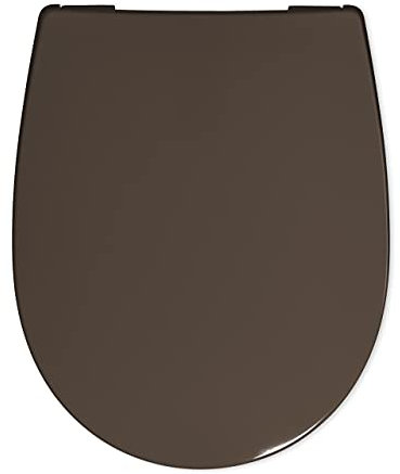 Hamberger WC-Sitz Passat (Toilettensitz mit SoftClose, Farbe balibraun, Scharnier Edelstahl C0202Y) 530965