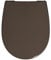Hamberger WC-Sitz Passat (Toilettensitz mit SoftClose, Farbe balibraun, Scharnier Edelstahl C0202Y) 530965