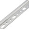 Gedotec Rail de Suspension | Rail de montage métallique de longueur 2000 mm | 1 Pièce - Rail mural sans vis | Acier Galvanisé | Charge admissible 240 kg | Pour armoires suspendues & cuisine