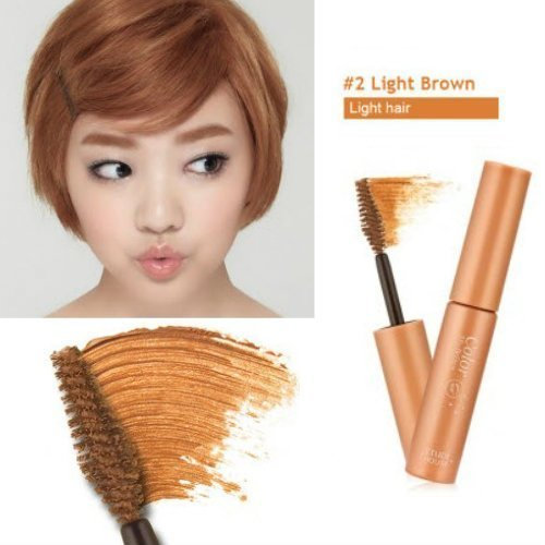 ETUDE HOUSE Farbe My Brauen Augenbrauen Make-up Gel Former Bürste Wimperntusche Farb-Kit - Hellbraun №2, 9ml
