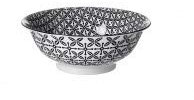 Flirt by R&B Geschirr-Serie Takeo Leaves Material Salatschale 21 cm Takeo Leaves