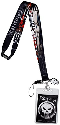 Marvel The Punisher Schlüsselband, mehrfarbig, 7,6 cm