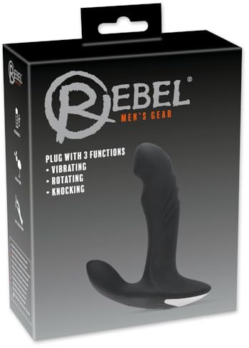 Rebel Plug with 3 Functions, Black, 0.30299 kg