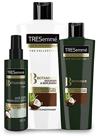 TRESemme Botanique Shampoo and Conditioner Sets with Air Dry Spray, Hair Care Kit Bundle