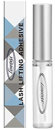 Lomansa Wimpernkleber für Wimpernlifting, Lash Lift Kleber, Wimpernlifting Kleber, Starke Klebrigkeit Glue für Wimpern und Augenbrauen Lifting(5ml)