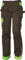 DINOZAVR Yowie Damen Arbeitshose - Stretch Multi Taschen Moderne Outdoorhose - Braun/Grün 34
