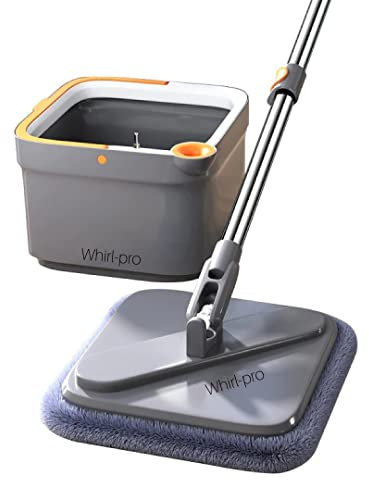 Mocio quadrato rotante, autopulente, pigro senza mani, mai mescolare acqua pulita e sporca, testa nano in microfibra, pulizia professionale,