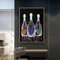 Leinwanddruck 60 x 80 cm, rahmenlos, dekorativ, bunt, Champagnerflasche, Pop-Art, Posterdruck, Wohnzimmer, Heimdekoration, Bild