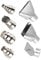 Heat Gun Nozzles Set, Heat Gun Nozzles Kit, Heat Gun Attachment 35mm 1500-2000W for Hot Air Soldering Station