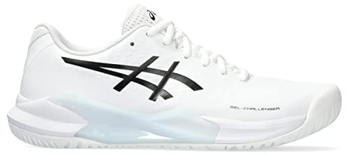 ASICS Herren Gel-Challenger 14 Schuhe, Weiß/Schwarz, 44 EU
