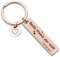 Tecreo Beste Mama Schlüsselanhänger, Geschenk für Mutter, Schlüsselanhänger Geschenk für Muttertag, Geburtstags Geschenk, Roségold