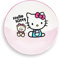 Sanrio Hello Kitty - Ciotola grande in ceramica a pois rosa, 22,9 cm, per servire pasta, insalata, cereali