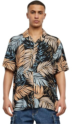 Urban Classics Herren Viscose AOP Resort Shirt