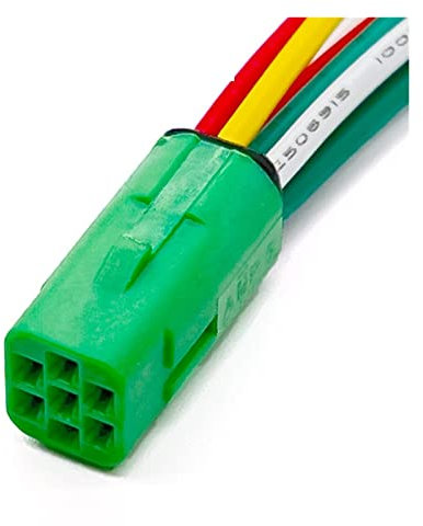 EVURU 7-poliger Auto-Tempomat-Stecker CCS-elektrischer wasserdichter Stecker mit Kabel, kompatibel mit F~rd Focus 917318-4 917319-4 (Color : 7Pin Female, Size : 1 Pc)