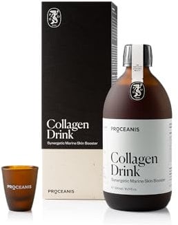 PROCEANIS Marine Collagen Drink - fruchtig lecker - Kollagenaufbau über Nacht - Premium Fisch Kollagen zum Trinken (20 Tage Skin Kur)