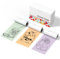 M02 Selbstklebendes Farbiges Thermopapier - 50mmx3500mm Grün/Violett/Orange Kompatibel mit Phomemo T02/M02/M02S/M02Pro/M03/M04/M04S/M04AS Sticker Drucker, Öl-und Wasserfest, 2 Jahre Haltbar, 3 Rollen
